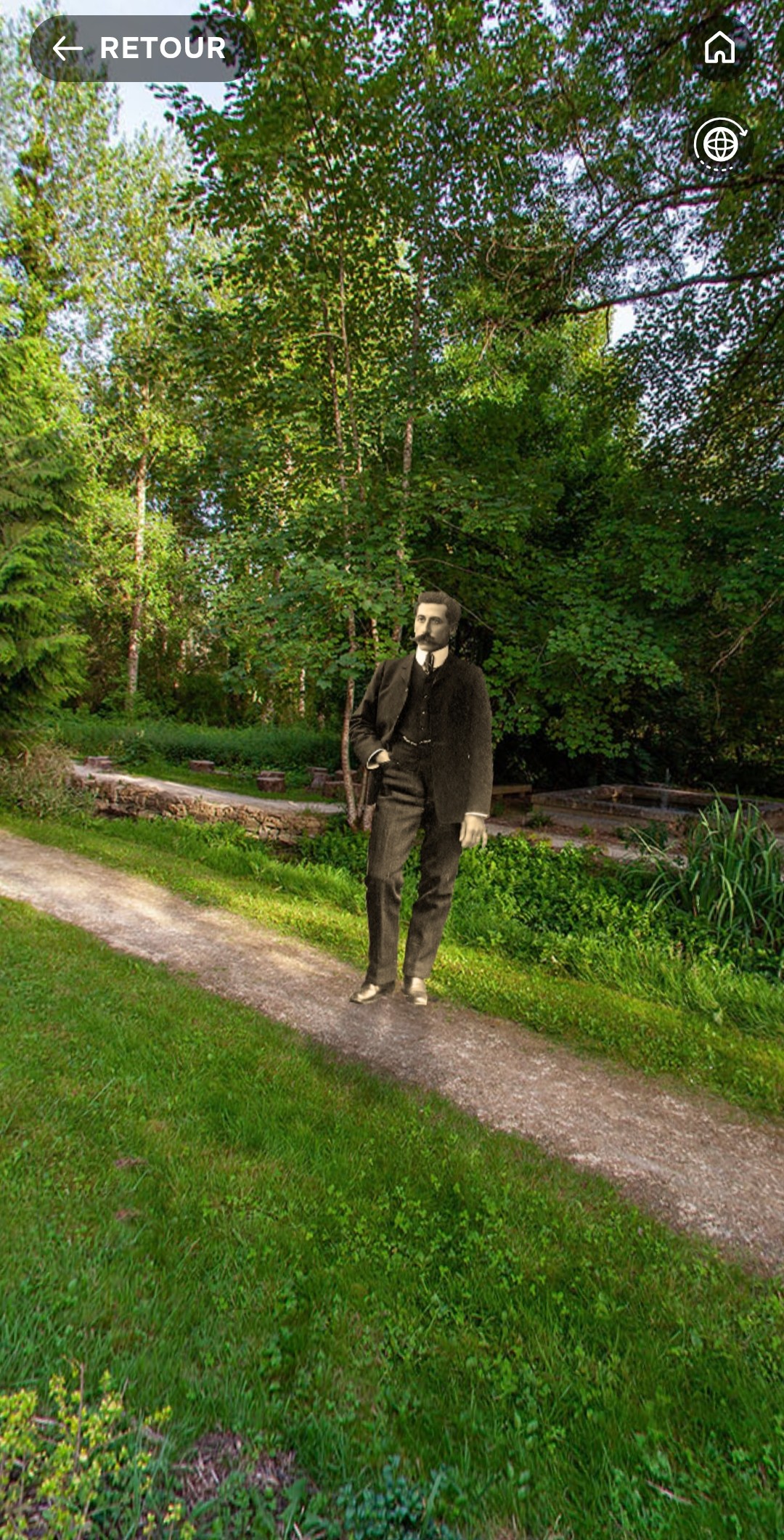 Paysagiste Eugène Bureau à Nanteuil-en-Vallée