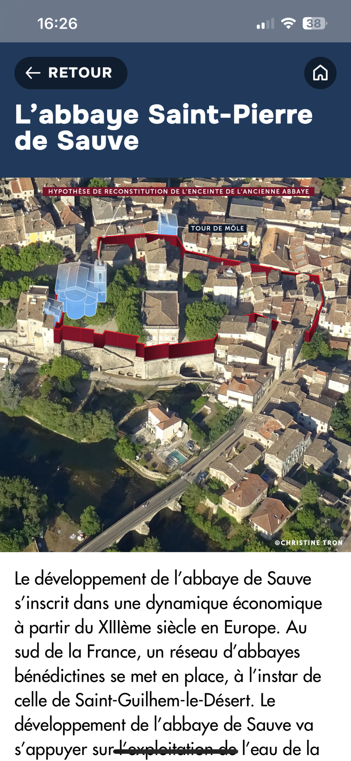 alt="Aperçu d'un article sur l'abbaye Saint-Pierre de Sauve"