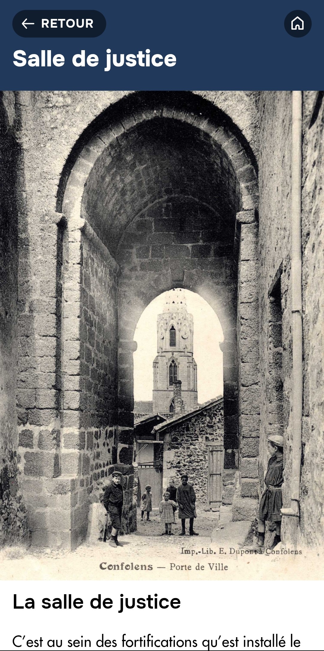Salle de justice_Archistoire_Confolens Petite Cité de Caractère